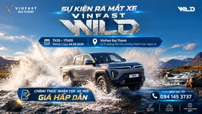 VF WILD CHÍNH THỨC RA MẮT TẠI VINFAST ĐẠI THÀNH