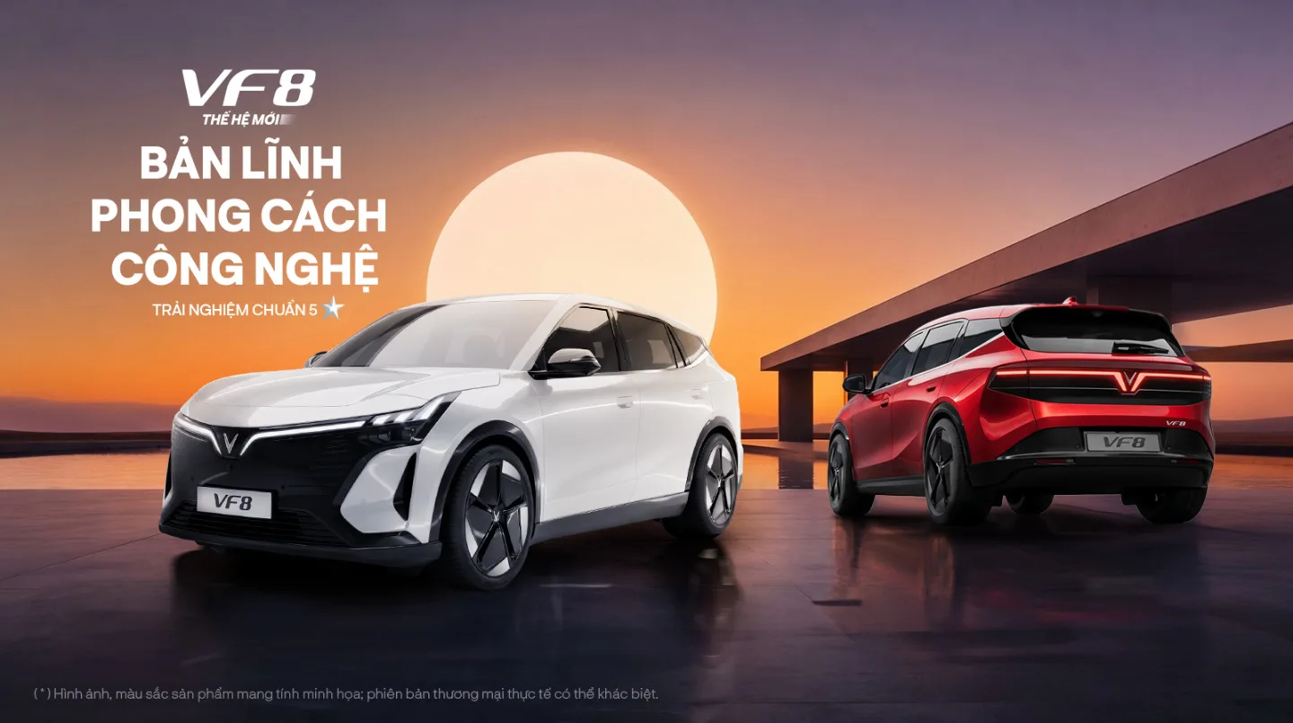 VinFast VF 8 Thế Hệ Mới