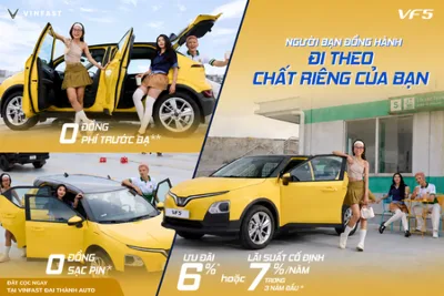 VINFAST VF 5: LỰA CHỌN "CHÂN ÁI" CHO ĐÔ THỊ – SỞ HỮU NGAY CHỈ VỚI 0 ĐỒNG TRONG THÁNG 6