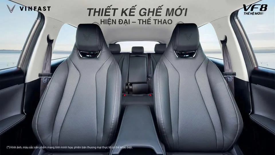NGỒI LÀ 'DÍNH' – KHÁM PHÁ GHẾ THỂ THAO TRÊN VF 8 THẾ HỆ MỚI!
